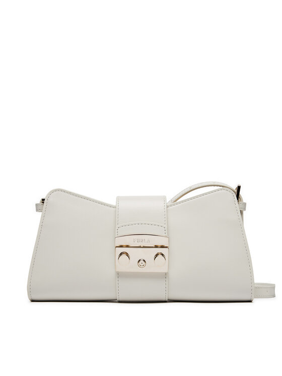 Geantă Furla Metropolis S Shoulder Bag Remi WB01112-AX0733-1704S-1007 Écru