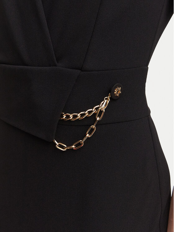 Rinascimento Rinascimento Coctailkleid CFC0131143003 Schwarz Regular Fit