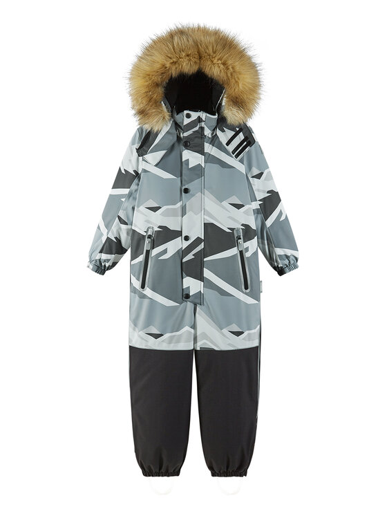 Reima Reima Зимен детски гащеризон Kipina 5100040C Сив Regular Fit