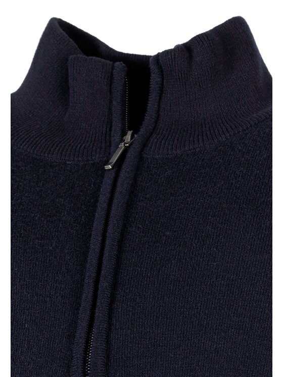 minoti minoti Sweter 27MKNIT5 Granatowy Regular Fit