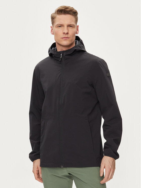 CMP CMP Яке за дъжд 34Z5437 Черен Regular Fit