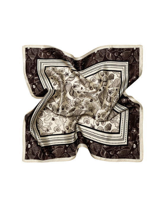 ALLORA BE UNIQUE ALLORA BE UNIQUE Apaszka silk Beżowy