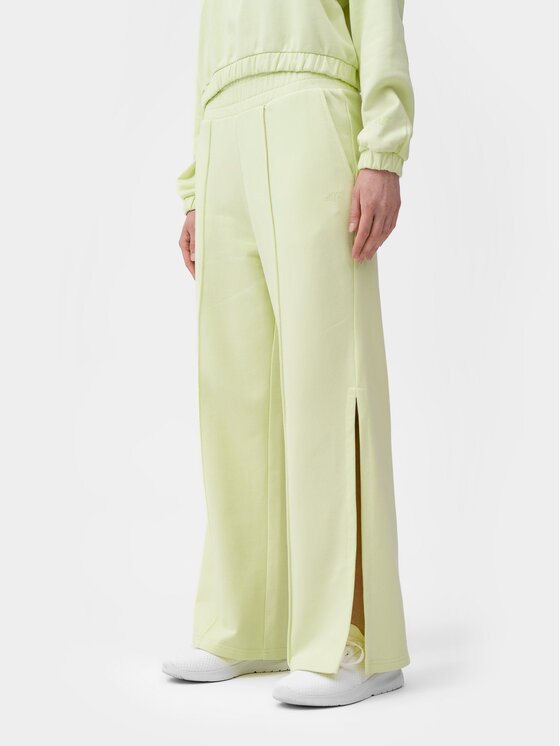 4F 4F Pantaloni da tuta 4FSS23TTROF553-42S Verde