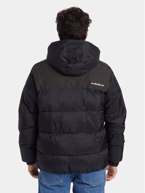 Quiksilver Quiksilver Kurtka puchowa Wolfs Shoulder Jckt EQYJK03990 Czarny Regular Fit