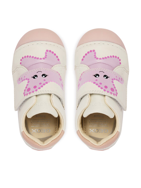 Geox Geox Półbuty B Tutim Girl B3540B 00085 C1Z8Z Biały