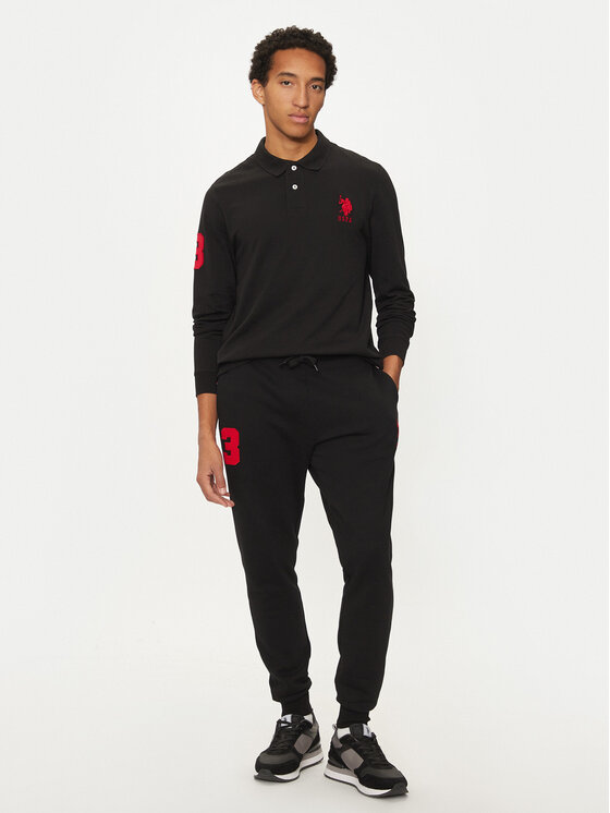 U.S. Polo Assn. U.S. Polo Assn. Polo MUP1935 Crna Regular Fit