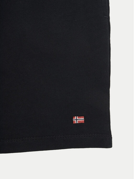 Napapijri Napapijri Sportske kratke hlače Nalis NP0A4HK50411 D Crna Regular Fit