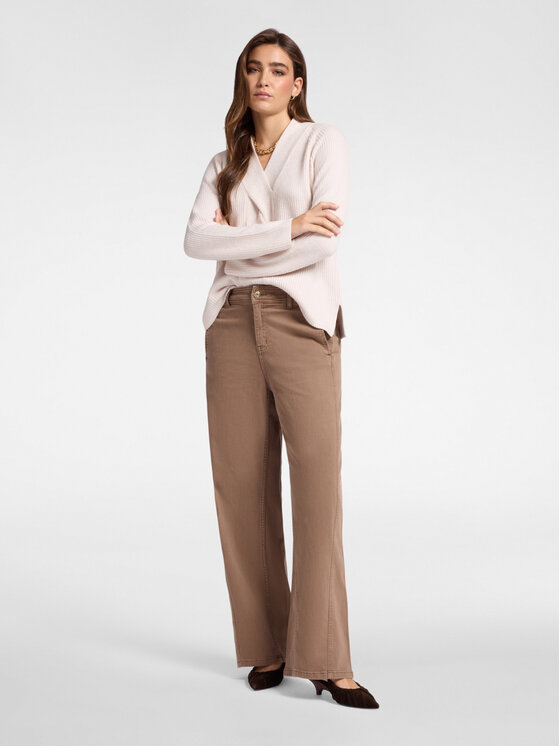 Elena Mirò Elena Mirò Cardigan M435Z000563N002 Bianco Regular Fit