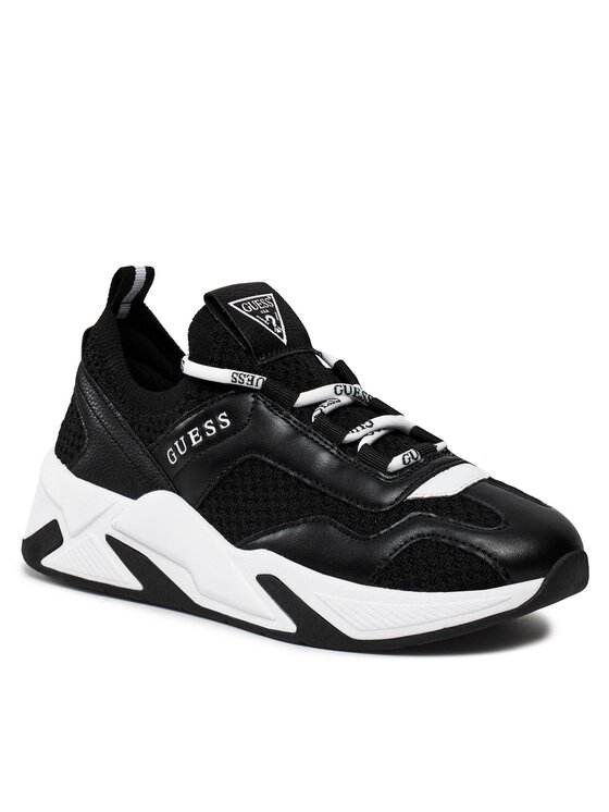 Guess Guess Sneakersy Geniver2 FLPGE2 FAB12 Czarny