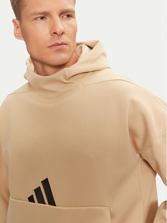 adidas adidas Μπλούζα Z.N.E. JJ4894 Μπεζ Loose Fit