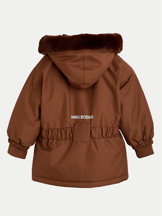 MINI RODINI Mini Rodini Скиорско яке Panda 2376013816 Кафяв Regular Fit