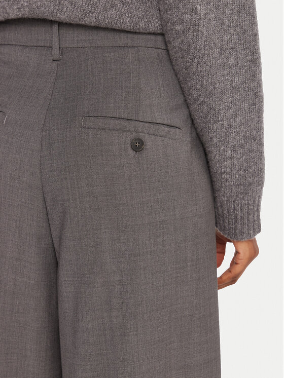 Weekend Max Mara Weekend Max Mara Palazzo nohavice Adelfi 2525136072 Sivá Wide Leg