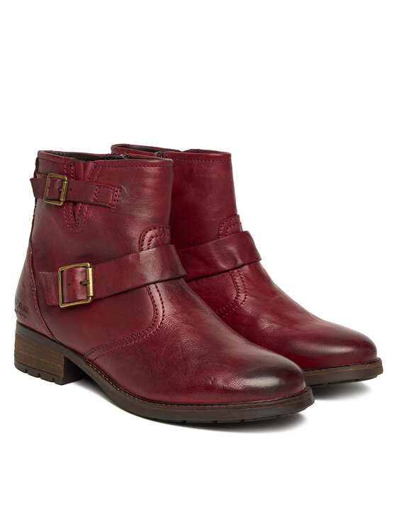 Josef Seibel Josef Seibel Ботильйони Kate 21 VL160 Бордовий