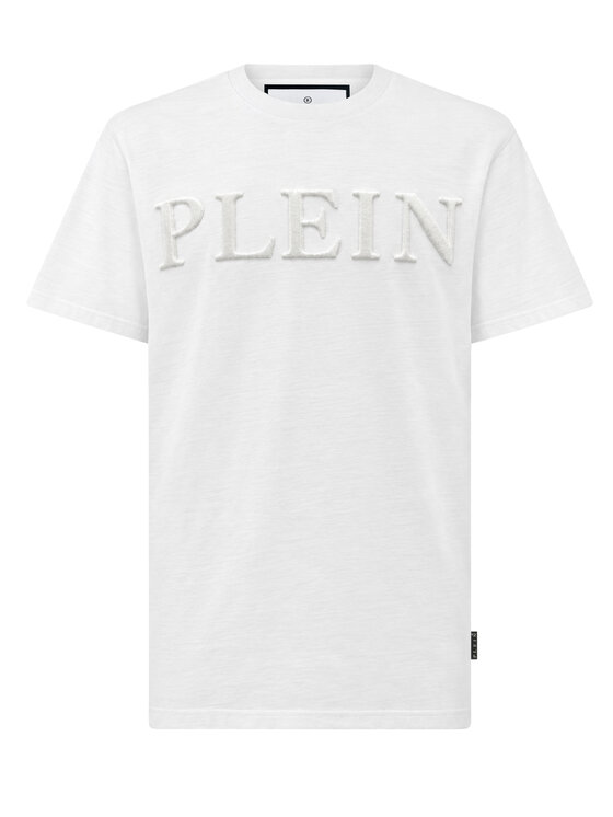 PHILIPP PLEIN PHILIPP PLEIN T-Shirt 31309 Biały Regular Fit