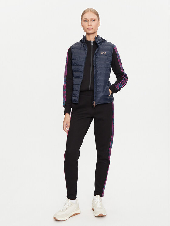 EA7 Emporio Armani EA7 Emporio Armani Bezrękawnik 6DTQ06 TNGPZ Granatowy Regular Fit