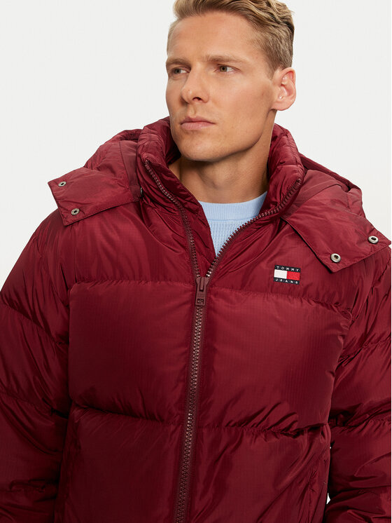 Tommy Jeans Tommy Jeans Giubbotto piumino Alaska DM0DM19537 Bordeaux Loose Fit