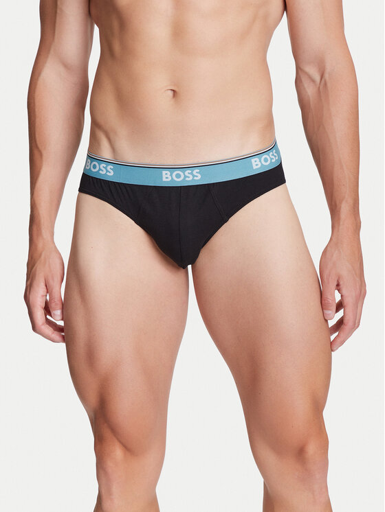BOSS BOSS Set od 3 para muških slip gaća 50531681 Crna