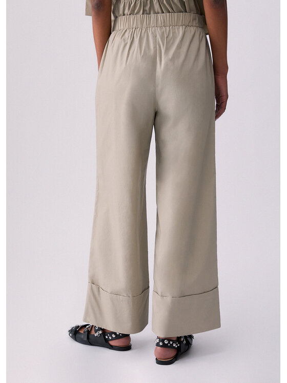 Liu Jo Liu Jo Spodnie materiałowe WA6498T485361107 Szary Regular Fit