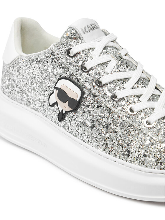 KARL LAGERFELD KARL LAGERFELD Laisvalaikio batai KL62573N Sidabrinė