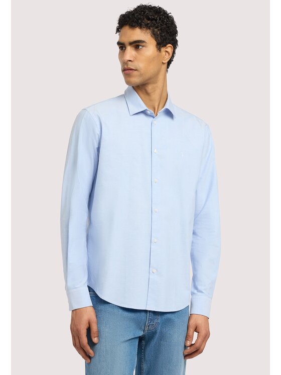 Trussardi Trussardi Koszula 5017N000053N004 Turkusowy Regular Fit