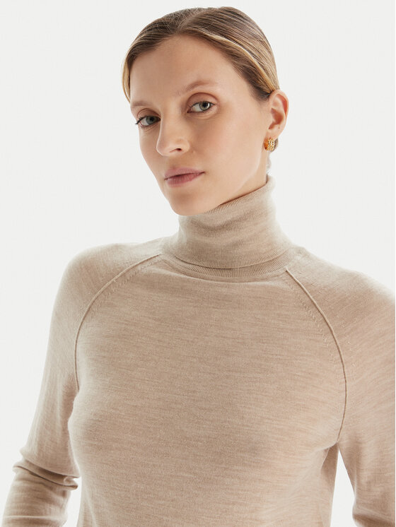 BOSS BOSS Dolčevita Frizani 50548298 Bež Slim Fit