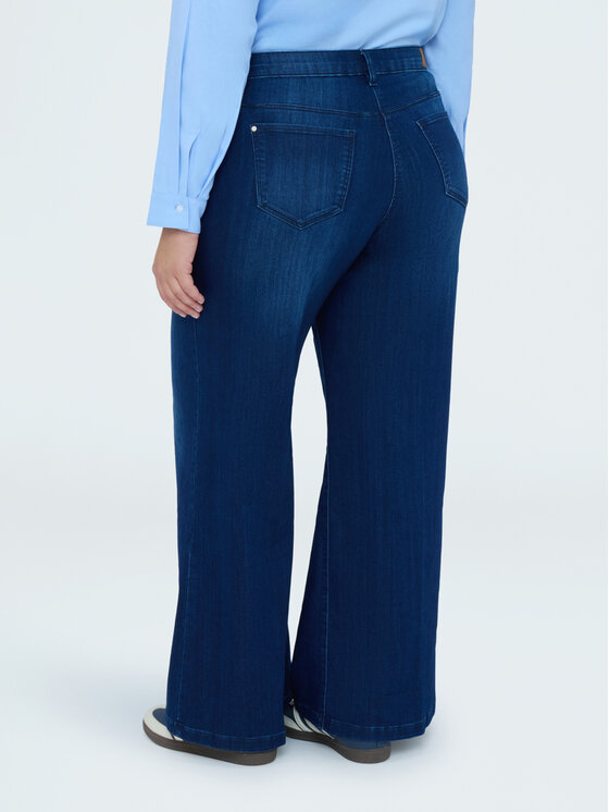 Fiorella Rubino Fiorella Rubino Jeansy P463T005154N034 Niebieski Over Fit