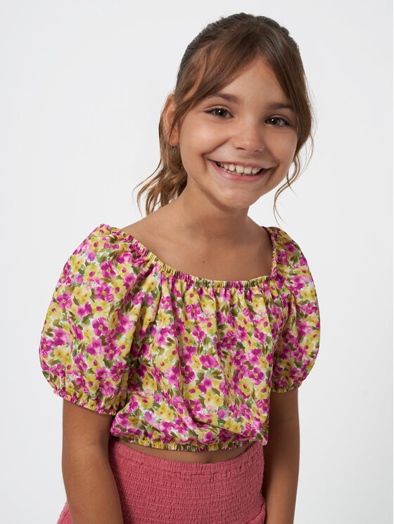 Mayoral Bluză 6103 Colorat Regular Fit