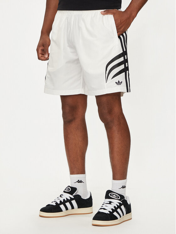 adidas adidas Sportske kratke hlače Q3 Atlanta IX6729 Bijela Regular Fit