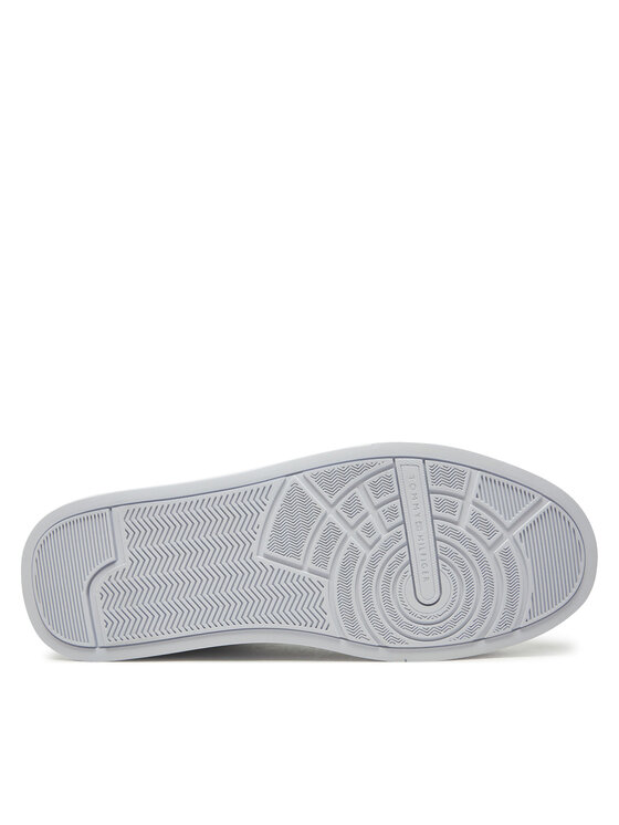 Tommy Hilfiger Tommy Hilfiger Tenisice Th Court Lth Detail Ess FM0FM05367 Bijela