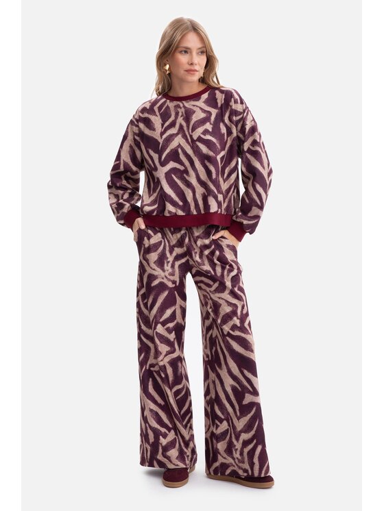 BeWear BeWear Kuloty b302 Brązowy Baggy Fit