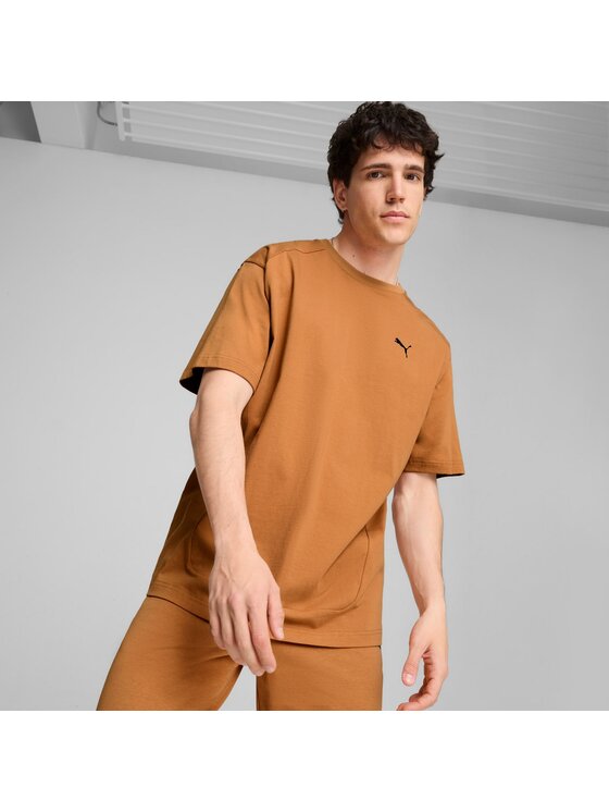 Puma Puma T-Shirt 681617 Pomarańczowy Regular Fit