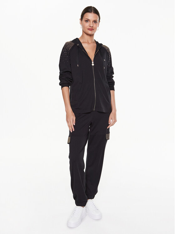 Liu Jo Sport Liu Jo Sport Bluză TA3212 J5942 Negru Regular Fit
