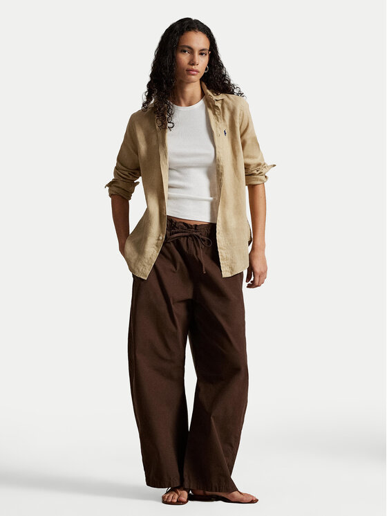 Polo Ralph Lauren Polo Ralph Lauren Риза 211970730506 Бежов Regular Fit