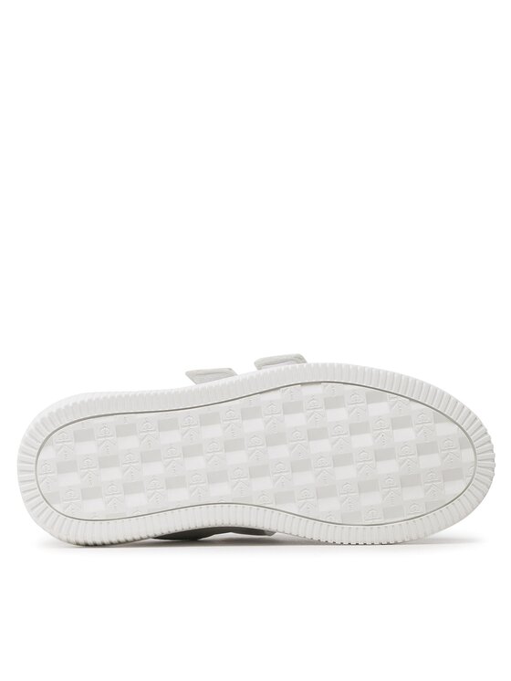 Calvin Klein Jeans Calvin Klein Jeans Laisvalaikio batai Chunky Cupsole Lth Velcro YW0YW00879 Balta