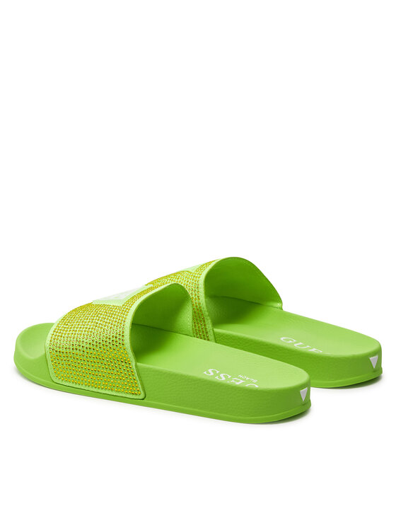 Guess Guess Šľapky E4GZ25 BB00F Zelená
