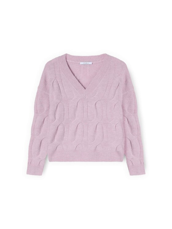 Motivi Motivi Maglione M029W003702N009 Viola Regular Fit