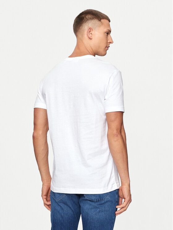 Gant Gant T-Shirt Shield 2003186 Λευκό Slim Fit