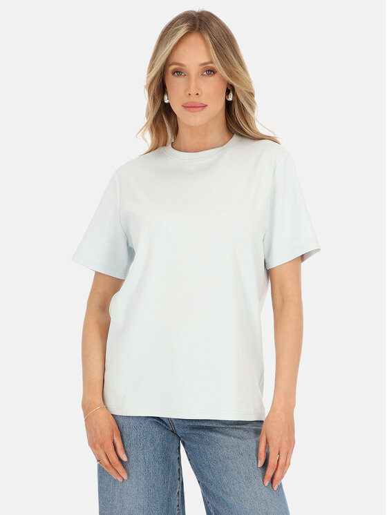 L’AF L’AF T-Shirt Matis Niebieski Regular Fit