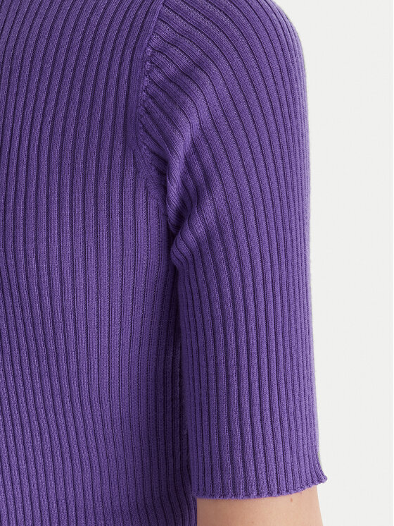 PINKO PINKO Μπλουζάκι Tritone Maglia 102017 A18M Μωβ Slim Fit