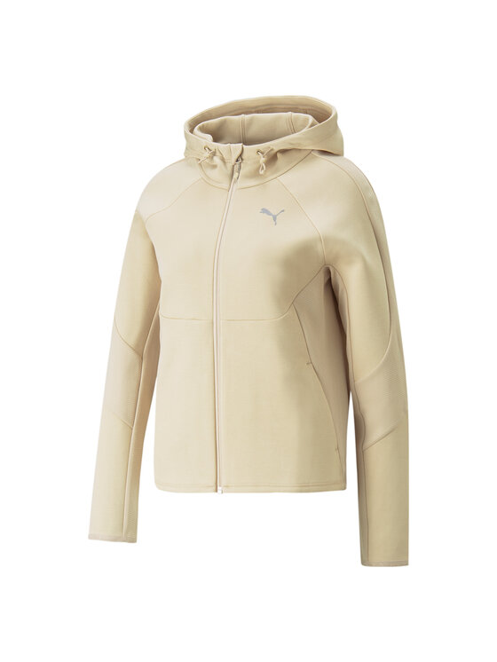 Puma Puma Bluza 673085 Beżowy Regular Fit