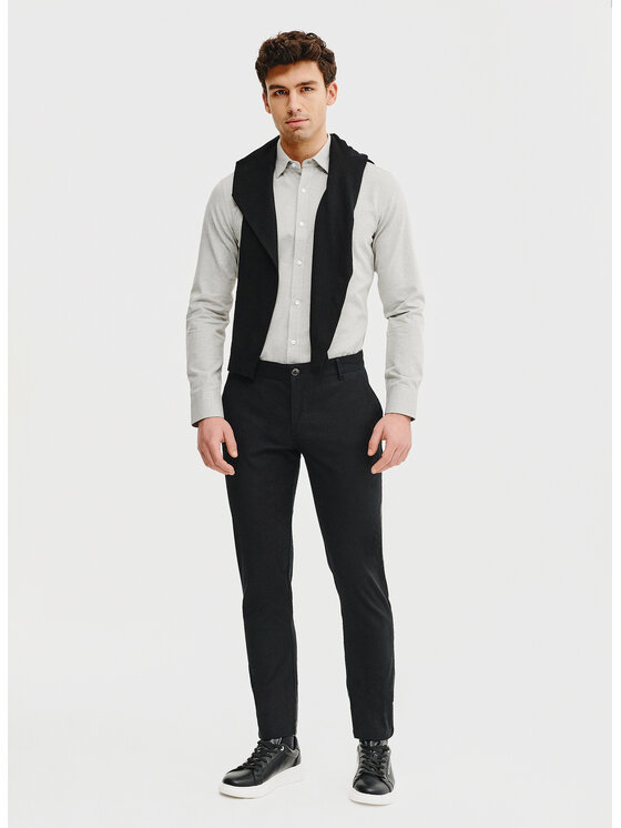 Pako Lorente Pako Lorente Koszula P25SN-1X-018 Zielony Slim Fit