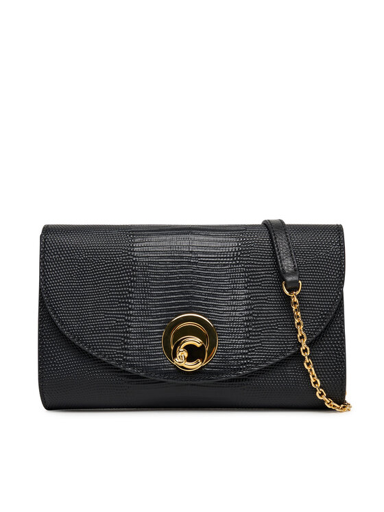 Coccinelle Coccinelle Handtasche Tod Coccinellenikla Lizard E1 TOD 15 01 01 Schwarz