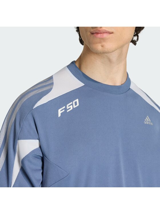 adidas adidas T-Shirt 159222 Błękitny Slim Fit