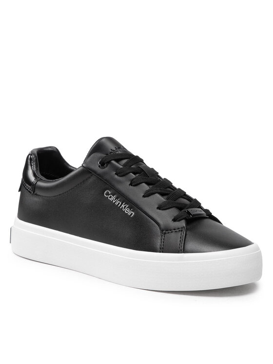 Calvin Klein Calvin Klein Αθλητικά Vulc Lace Up Nano Fox-Lth HW0HW01066 Μαύρο