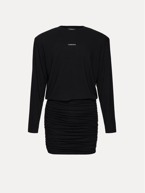 La Mania La Mania Každodenní šaty AZZY Černá Basic Fit
