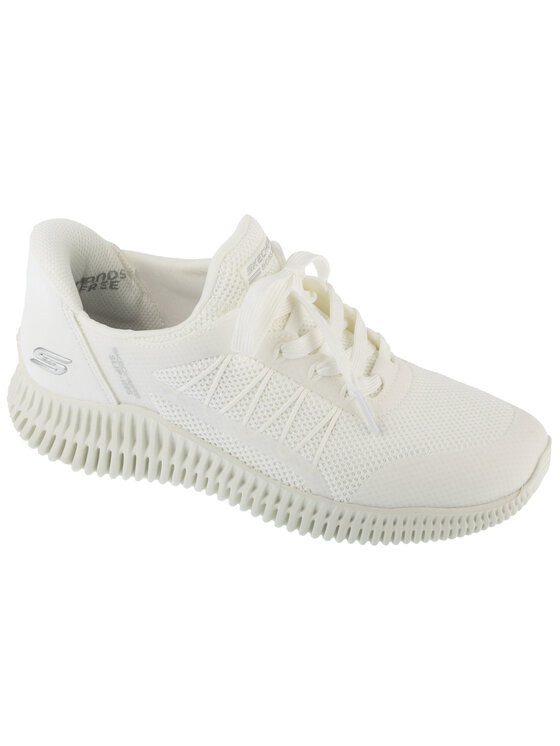 Skechers Skechers Sneakers Slip-Ins: Bobs Geo Lite - Divine Pace Bianco