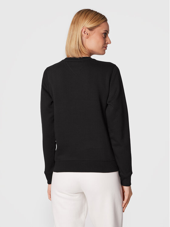 Tommy Jeans Tommy Jeans Felpa Fleece DW0DW09227 Nero Regular Fit