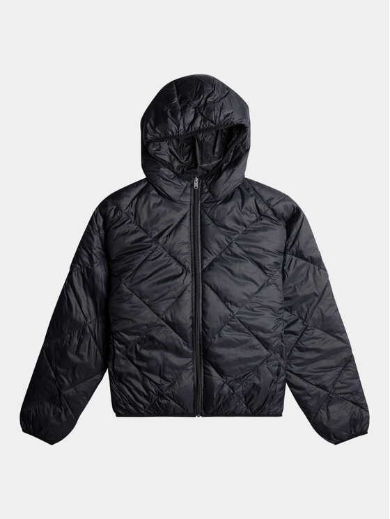 Roxy Roxy Bunda pro přechodné období Wind Swept Hood Jckt ERJJK03571 Šedá Regular Fit