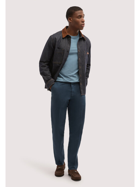 Trussardi Trussardi Pantaloni di tessuto P705M800134N034 Blu Regular Fit