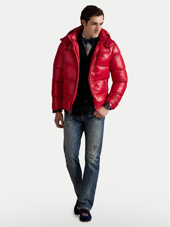 Polo Ralph Lauren Polo Ralph Lauren Μπουφάν πουπουλένιο 710968281004 Κόκκινο Regular Fit